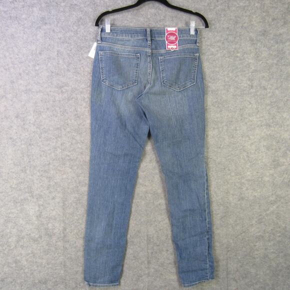 Old Navy Jeans Womens 8 Regular Blue Flirt Super Skinny Mid Rise Stretch Denim - Picture 8 of 10